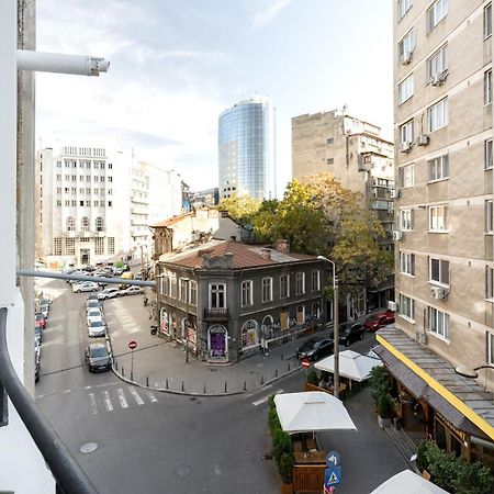 Cismigiu Serenity: 1Br Flat With Scenic Balcony Bukarest Eksteriør billede